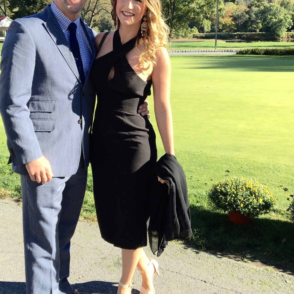Formal black dress
